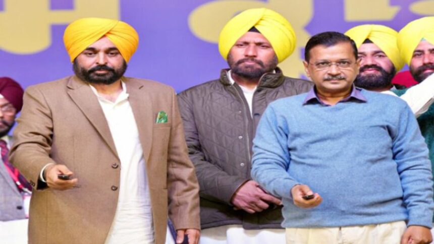 Kejriwal With mann