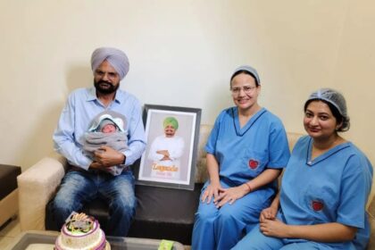 Sidhu Moosewala Parents Welcome Son